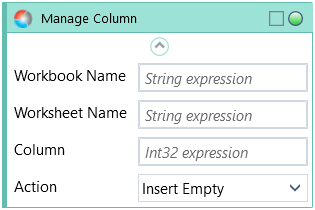 manage column