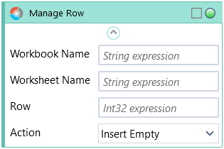 manage row